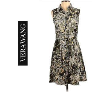 Simply Vera Vera Wang NEW Sleeveless Collared Shirt Dress